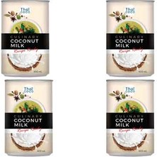 Thaı Coco Konserve Hindistan Cevizi Sütü 400 ml Adet 4