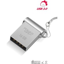 Powerway 16 GB USB 3.0 Metal Mini USB Flash Bellek