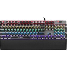 Everest Kb-Mk9 Rgb Blue Switch Mekanik Siyah Oyuncu Klavyesi