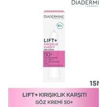 Diadermine Lift Kırışıklık Karşıtı Göz Kremi 50+ Yaş 15 ml