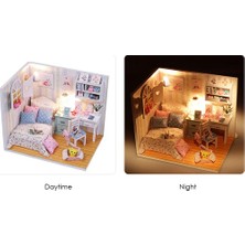 Buyfun Minyatür Bebek Evi Mobilya ile Diy Ahşap Dollhouse (Yurt Dışından)