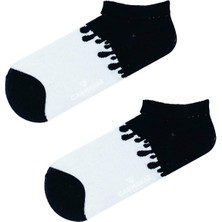 Carnaval Socks Patik Akan Boya Desenli Renkli Spor Çorap