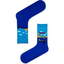 Carnaval Socks Venıce Tasarımlı Renkli Çorap