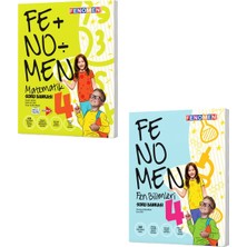 Fenomen Yayınları Okul 4. Sınıf Matematik - Fen Bilimleri Soru Seti 2 Kitap