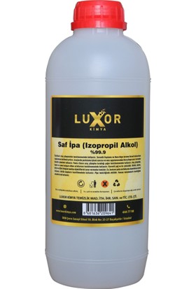 Luxor Kimya Saf Ipa %99 Izopropil Alkol 1 Lt