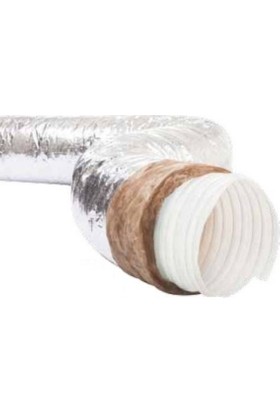 Afs Nonwoven Ses Izoleli Hava Kanalı 5 Metre 152MM