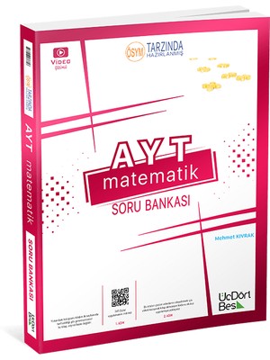 ÜçDörtBeş Yayınları AYT Matematik Soru Bankası