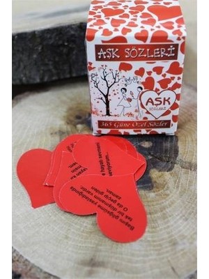 Biton Toptan Kalpli 365 Gün Notu Sevgiliye Hediye Kalpli 365 Gün Notu Romantik Aşk Sözleri Mesajı