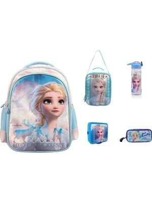 Frozen 2 Okul Çanta Seti (5 Parça)