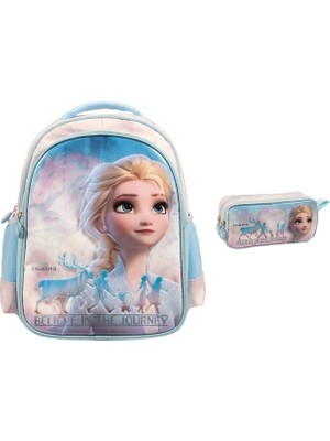 Frozen 2 Ilkokul Çantası Loft Pınk Journey ve Kalem Kutusu