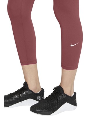 Nike One Performance Crop Length 2 Cepli Toparlayıcı Kadın Tayt