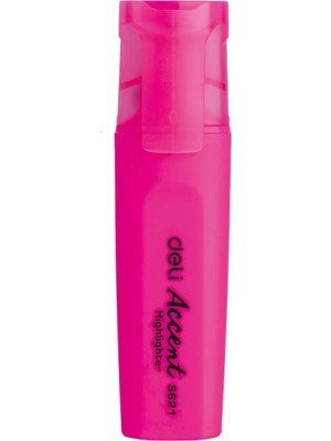 Deli S621 Fosforlu Kalem Pembe