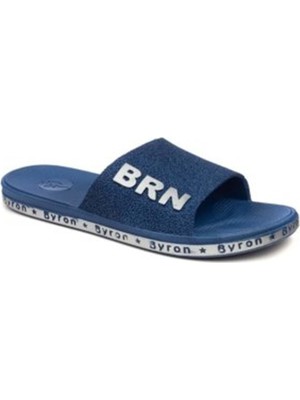 BRN Unisex Yazlık Lacivert Terlik Kadınlar İçin Kaymaz Taban ve Hafif Tasarım