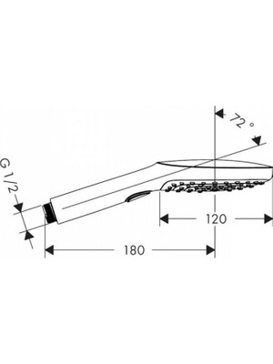 Hansgrohe Raınddance Select E El Duşu 120 3jet Mat Bronz - 26520140