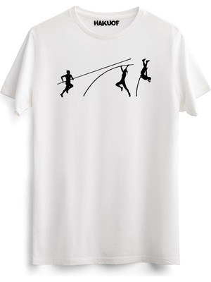 Hakuof Sırıkla Atlama Atletizm Tişört
