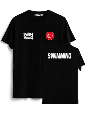 Hakuof Türkiye Yüzme Swimming Tişört