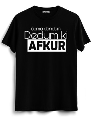 Hakuof Afkur Karadeniz Tişört