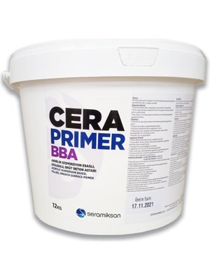 Seramiksan Cera Primer Bba Beton Astarı 12 kg
