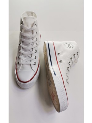 Alinda Everest Unisex Bilek Boy All Star Convers Şeffaf Taban