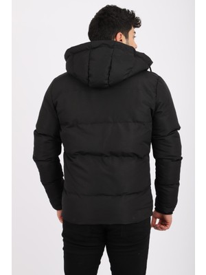 Stilkombin Göğüs Fermuarlı Geniş Dikişli Şişme Mont Pldp 2940