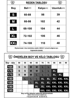 Mooly Unisex Koşu ve Antrenman Sporcu Şortu - M Beden Siyah