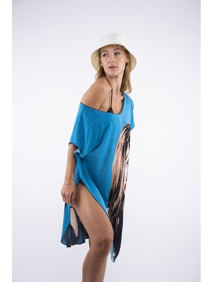 Under Swimmer Blu Artistico Pareo