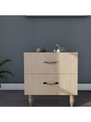 Ünüvar Konsept Ömer Çift Çekmeceli Komodın