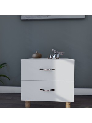 Ünüvar Konsept Ömer Çift Çekmeceli Komodın