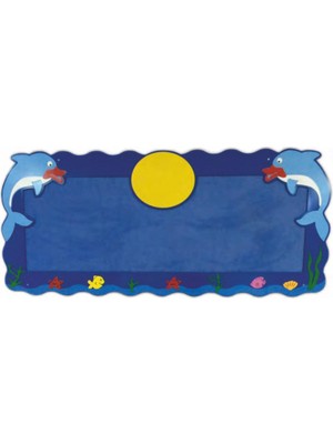 Edutoys YUNUS FİGÜRLÜ YAZI TAHTASI (90X210) CM