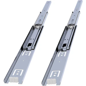 Bilyalı Teleskopik Dolap Çekmece Rayı Metal En:4.3 Cm Boy:45 Cm