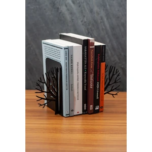 Ağaç Desenli Kitap Tutucu, Ev ve Ofis Dekoratif Estetik Kitap Tutucu, Ağac Desenli Kitaplık Tutucu