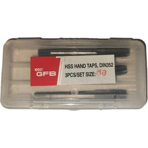 Hss 3 Parça M8 Takım Kılavuz M8x1.25 mm
