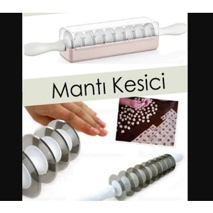 Neler Geldi Neler Mantı Kesme Merdanesi 9 Bıçaklı Mantı Yapma Aleti Düz Mantı Merdane Kesme Hamur Kesme
