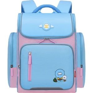 Lovehome Erkek Çocuk Küçük Boy Ultra Hafif Öğrenci Ilköğretim Okul Çantası - Mavi (Yurt Dışından)