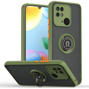 Xiaomi Redmi 10C Green Için Tpu + Pc Kılıfı (Yurt Dışından)