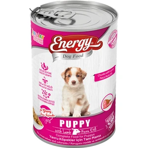 Dog Food Energy Kuzu Etli Yavru Islak Köpek Maması 400 G Özel Koli 6 Adet