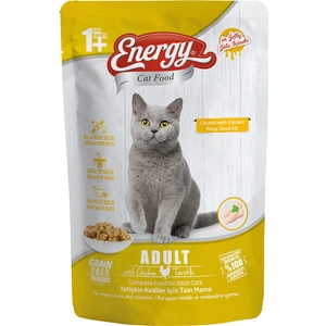 Cat Food Energy Tavuklu Yetişkin Islak Kedi Maması 85 G Özel Koli 12 Adet