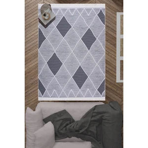 Caretta Home Yeni Tasarım Çift Taraflı Yıkanabilir Saçaklı Dokuma Kilim