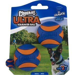 Chuckit! Ultra Squeaker 2'li Sesli Köpek Oyun Topu (Küçük Boy)
