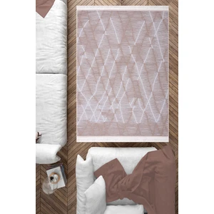 Caretta Home Yeni Tasarım Çift Taraflı Yıkanabilir Saçaklı Dokuma Kilim