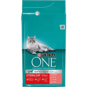 One Steril Somonlu Kuru Kedi Maması 1.5 kg