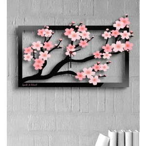 Kişiye Özel Ahşap Dekoratif Tablo Duvar Saati  - 1