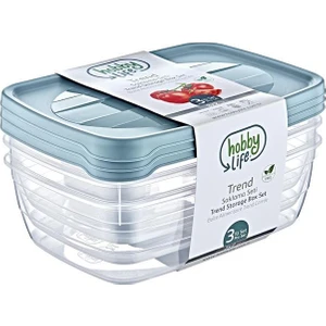 Hobby Life Trend Saklama Kabı  2 lt 3'lü