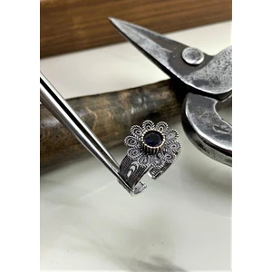 Doğan Silver Doğan Silvertelkari Işlemeli El Yapımı Gümüş Yüzük 21455