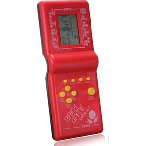 Nostalji Oyuncak El Atarisi Orjinal Tetris Brick Game Kırmızı