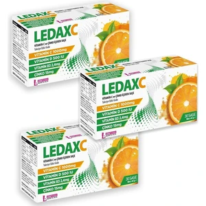Ledaxc Vitamin C ve Çinko Içeren 30 Saşe 3 Adet