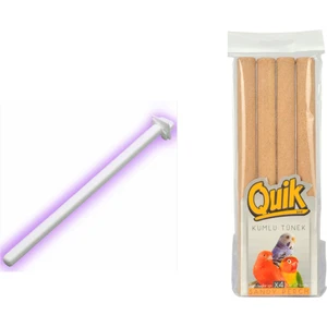 Kumlu Tünek 4’lü ( Plastik Tünek Hediyeli )