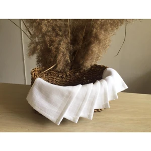Lief Home Bebek Müslin Ağız Bezi ( 6 Adet ) | 28X28