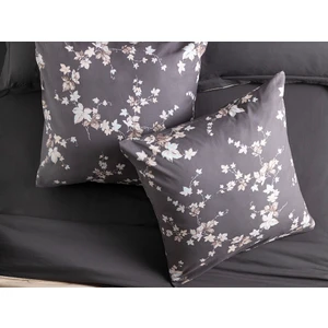 English Home Autumn Ivy Pamuklu 2'li Yastık Kılıfı 80 x 80 cm Antrasit