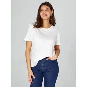 Faik Sönmez Kadın Yuvarlak Yaka T-Shirt